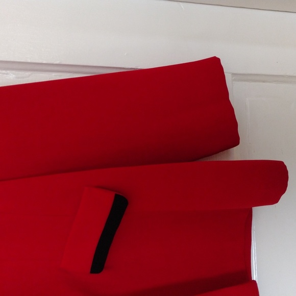 DANNY&NICOLE Blazer Women Size 14 Red - Picture 4 of 7